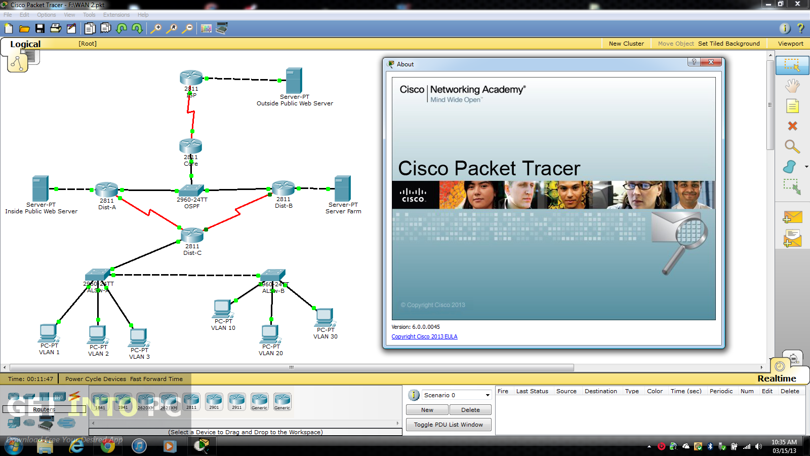 free download software cisco packet tracer 5 1